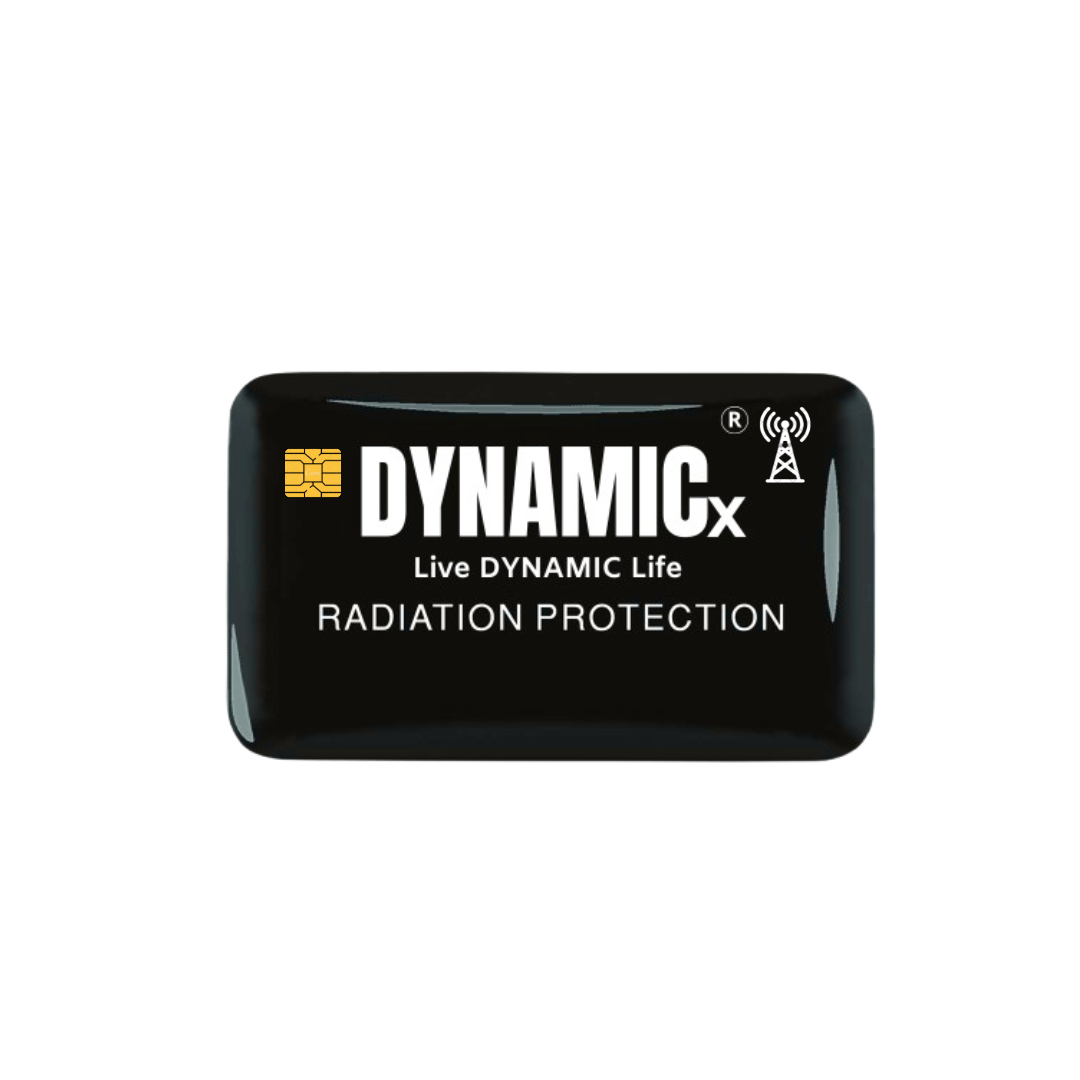 DYNAMICx Premium Radiation Protection Chip Safeguard against harmful radiation From: Mobile Phones, Computers, Tablet PC’S, Wi-Fi Routers ( Black )